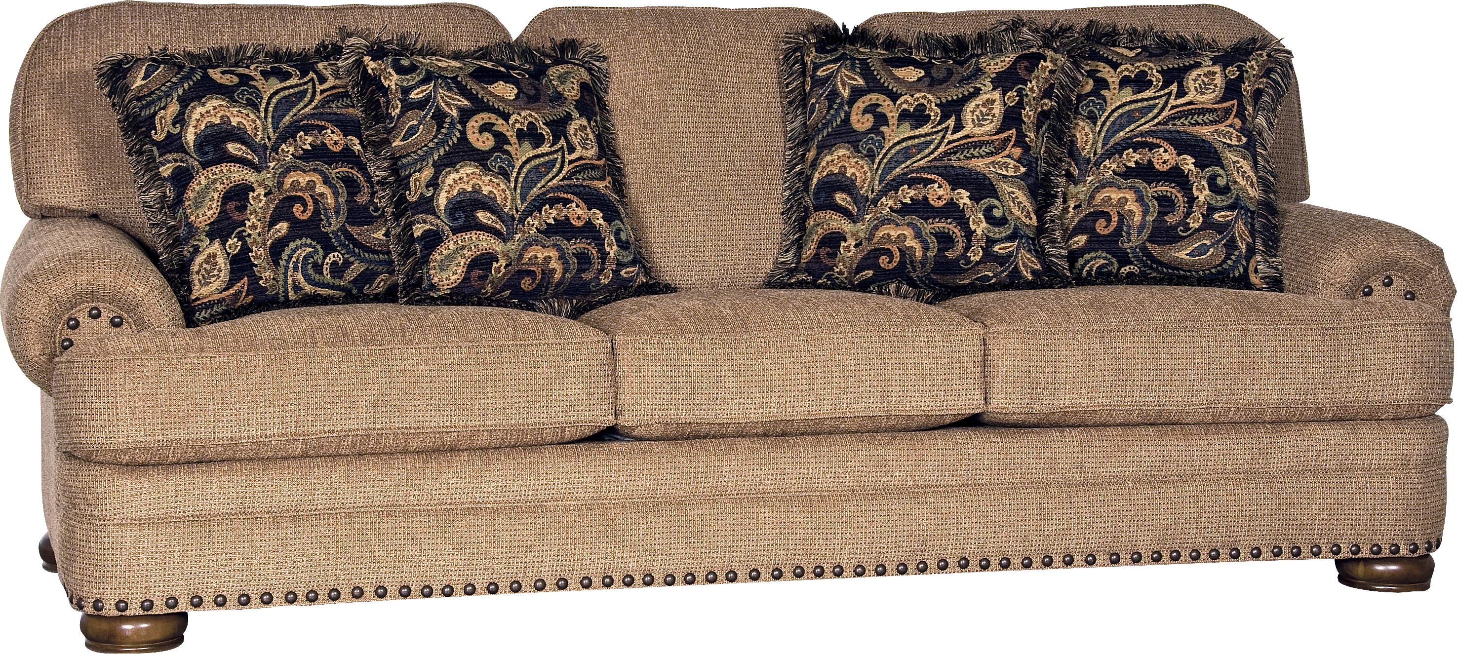 Mayo 3620 Traditional Stationary Sofa Howell Furniture Sofas